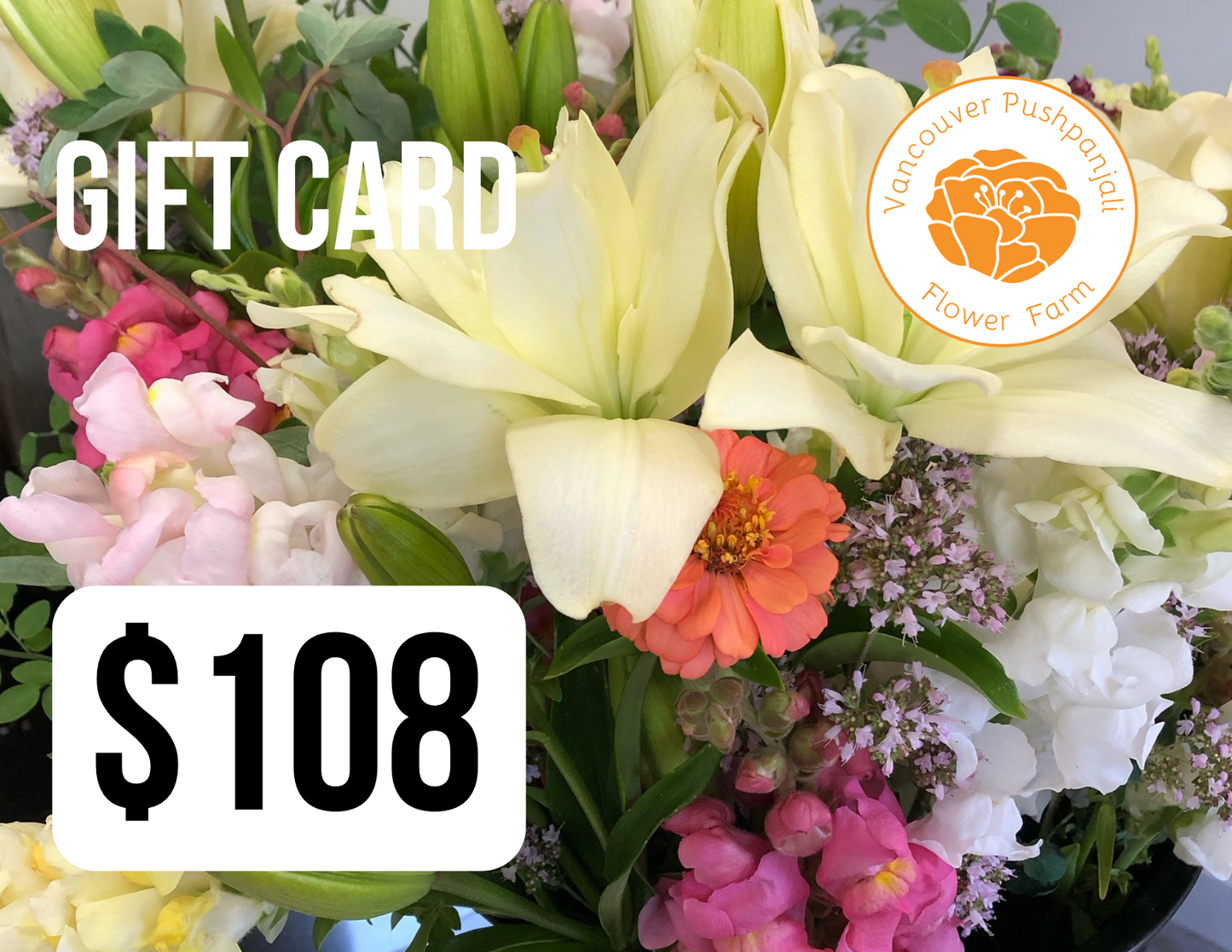 Vancouver Pushpanjali Flower Farm Gift Card